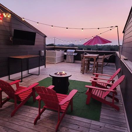 Carrie Underwood'S East Side Rooftop Game Room Nashville Exterior foto